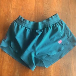 Rabbit running shorts size small with liner good condition